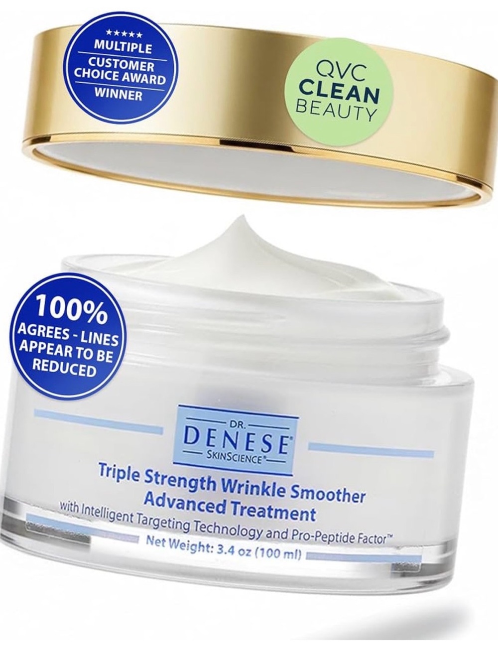 Dr. Denese SkinScience Triple Strength Wrinkle Smoother Retinol 3.4 oz